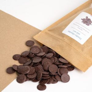 Pistole de chocolat noir 66% ou lait 37%