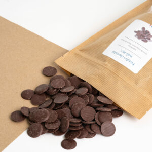 Pistole de chocolat noir 66% ou lait 37%
