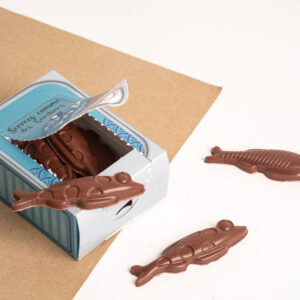 Boite sardine lait fourrée caramel